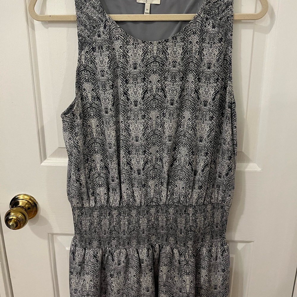Joie Drop Waist Gray Dress - Picture 2 of 9
